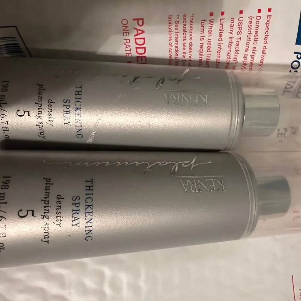 Kenra Platinum Thickening‎ Spray 5 Density Plumping Spray 6.7oz Set of 2 NEW